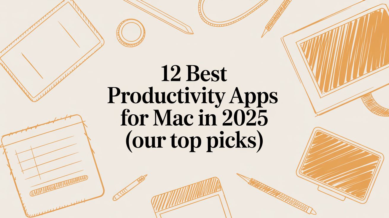 12 Best Productivity Apps for Mac in 2026 (Tested & Ranked)