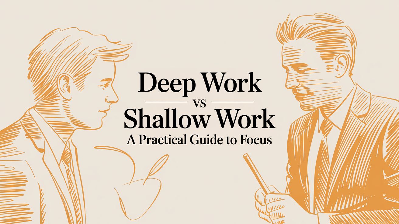 Deep Work vs Shallow Work A Practical Guide to Focus