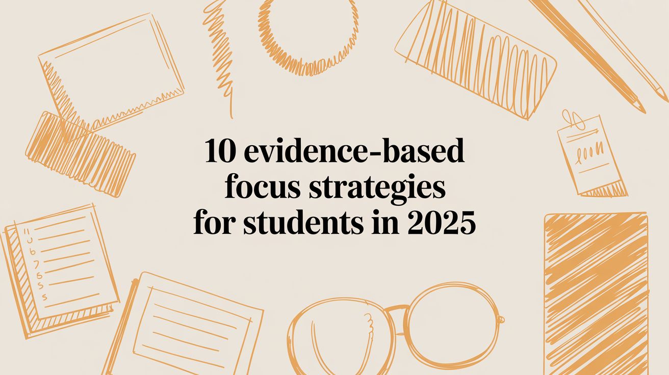 10 Evidence-Based Focus Strategies for Students in 2025