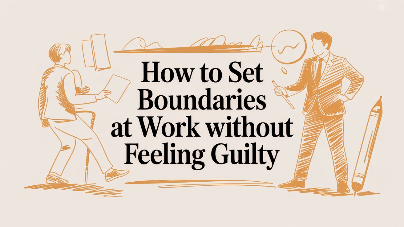 How to Set Boundaries at Work Without Feeling Guilty