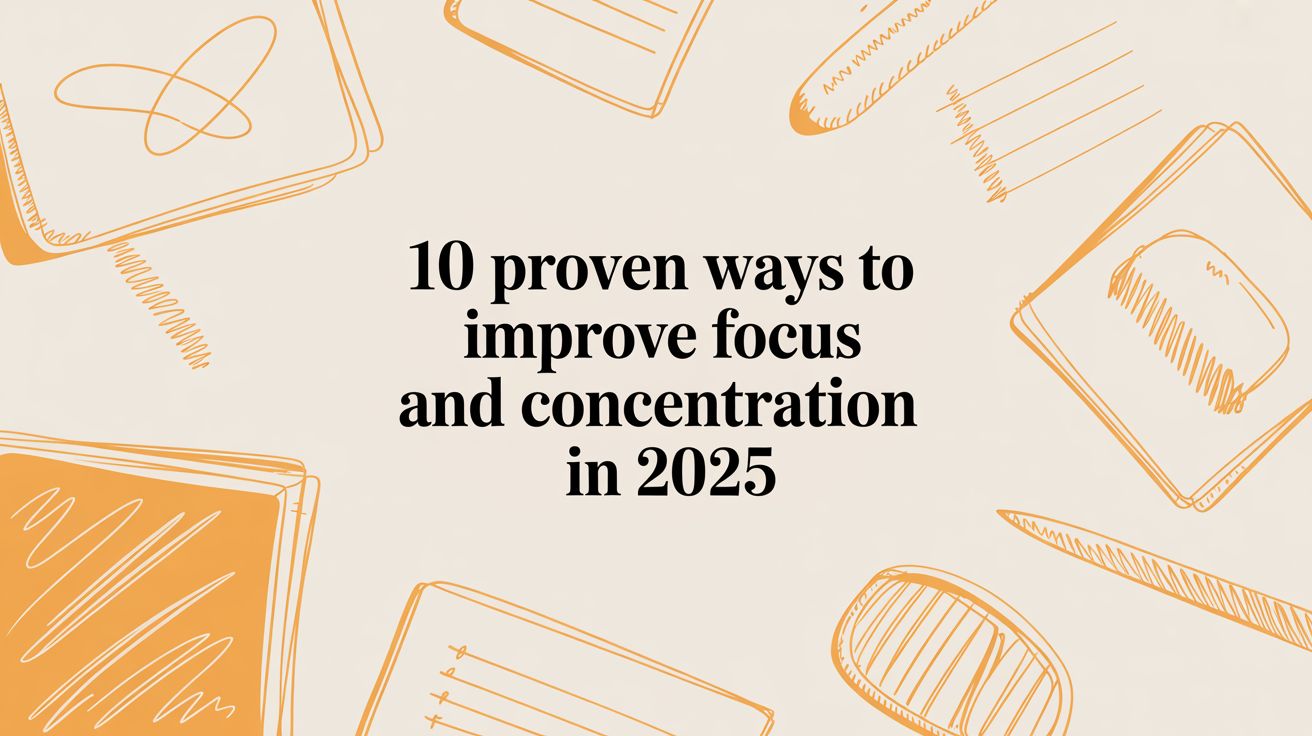 10 Proven Ways to Improve Focus and Concentration in 2025